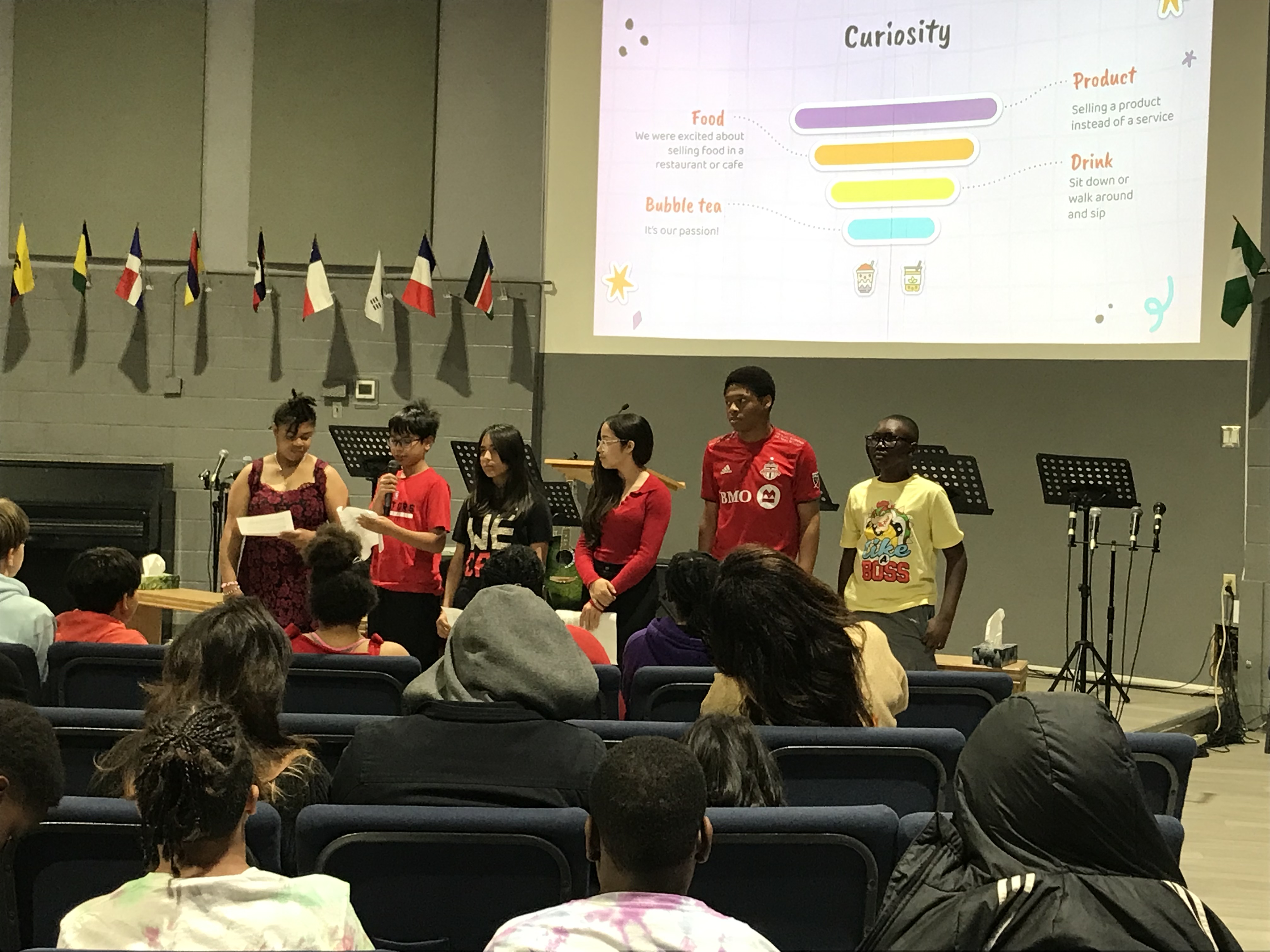 Youth present business plans